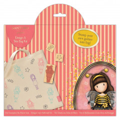 Gorjuss Design A Tote Bag Kit Bee-Loved